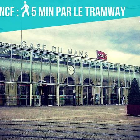 Tramway 12 Rdc Jaures Cosy Proche Gare Apartment Le Mans Luaran gambar