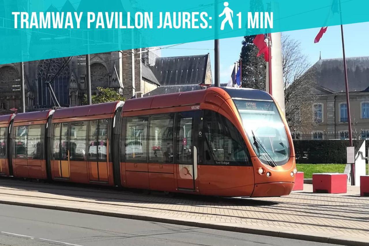 Tramway 12 Rdc Jaures Cosy Proche Gare Apartment Le Mans Luaran gambar